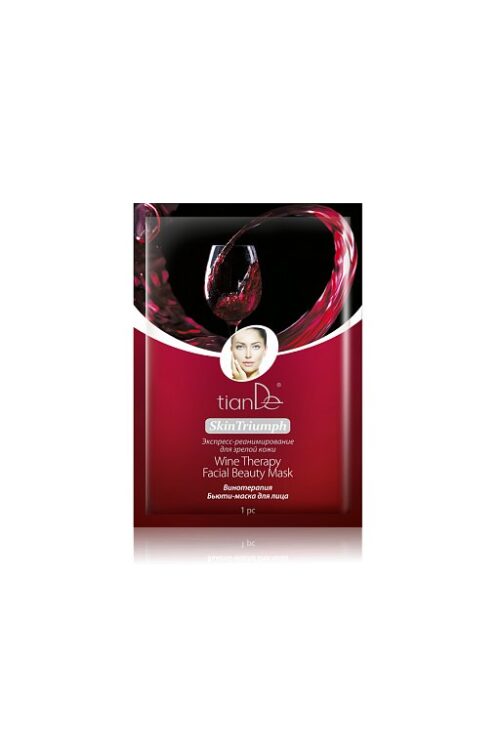 Pleťová beauty-maska Vinná terapia